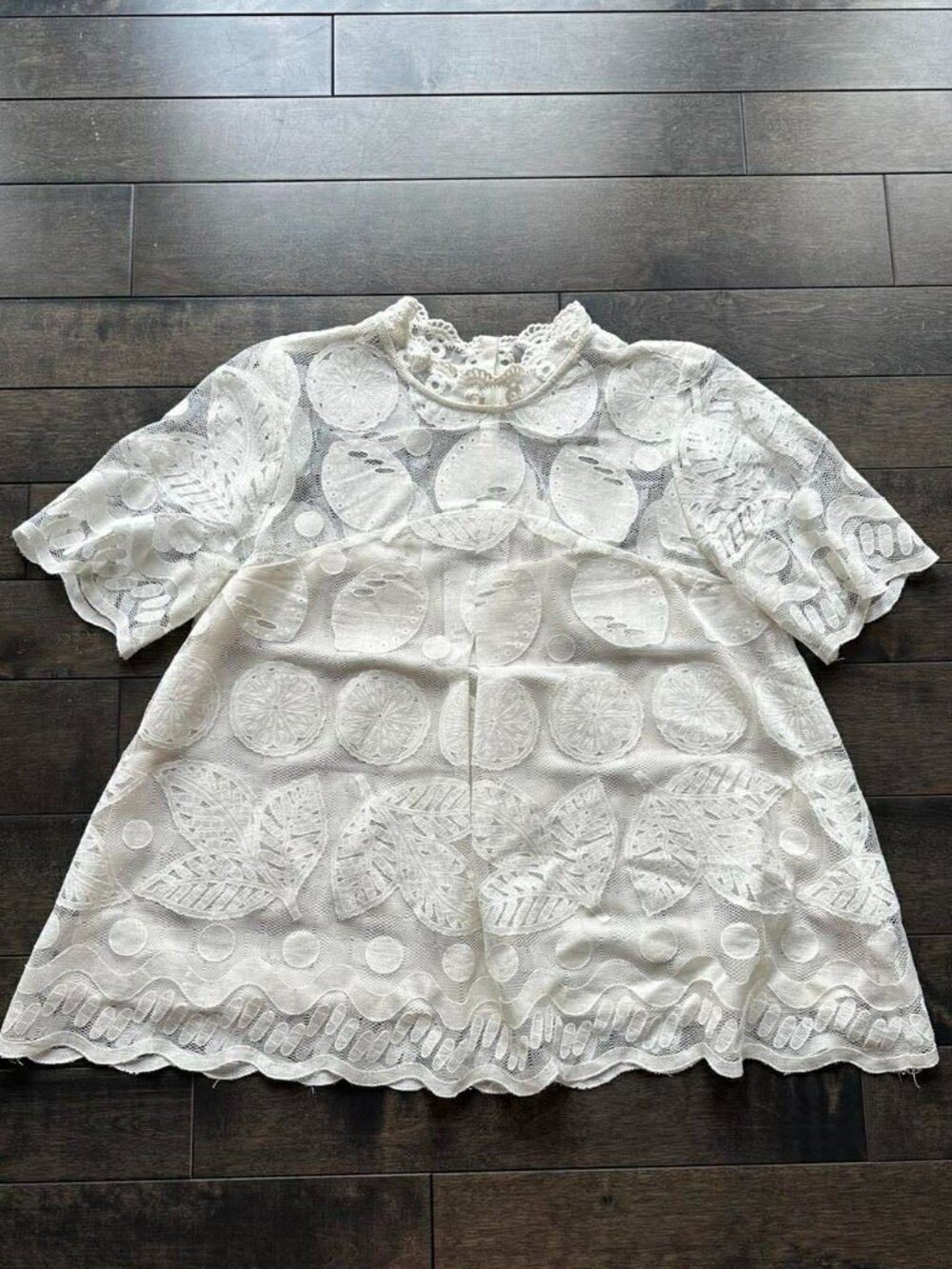 Anthropologie HD in Paris Lace Boho Top